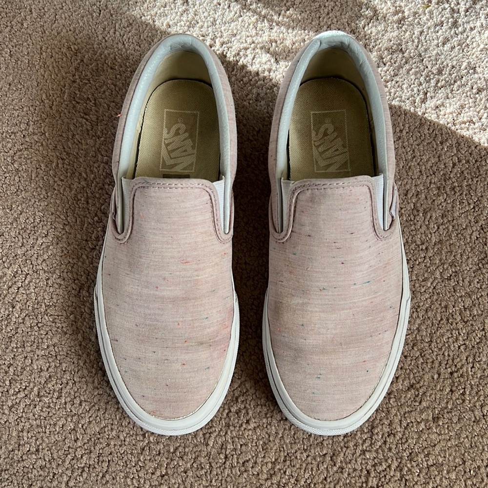 Pink Speckle Vans